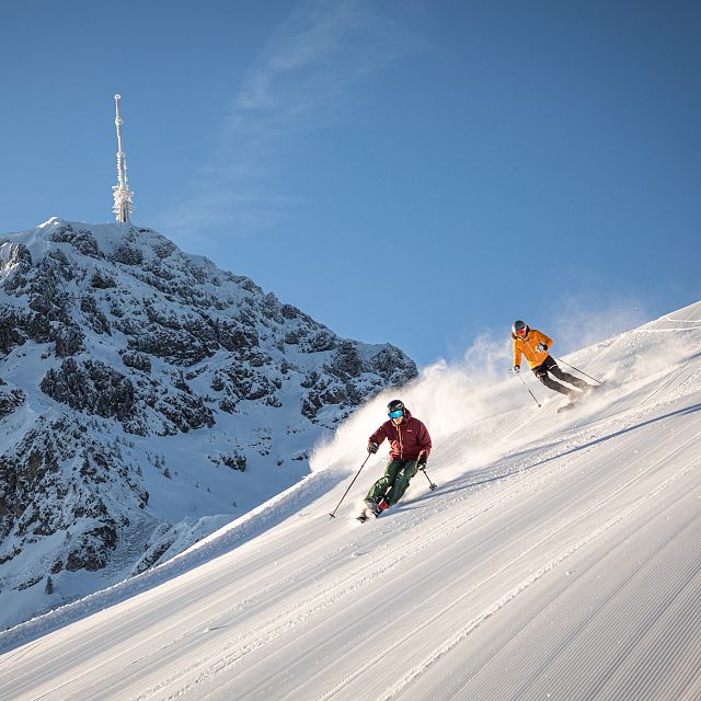 Skifahren am Kitzbüheler Horn - Region St. Johann in Tirol