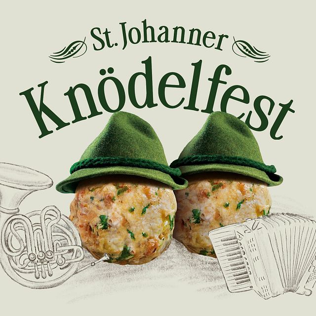 Knoedel festival in St. Johann in Tirol