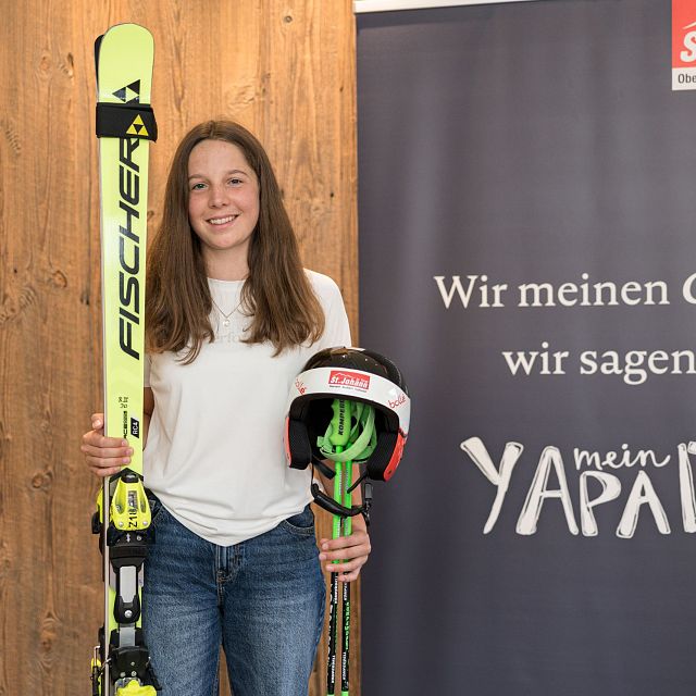 Johanna Seisenbacher ... die vielseitige Skifahrerin