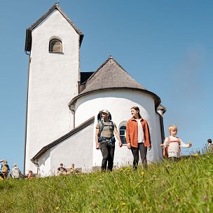 Salvenkirchlein on the summit of the Hohe Salve