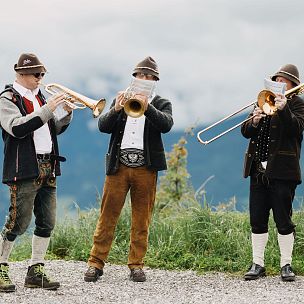 Koperblazersbijeenkomst op de Kleine Salve