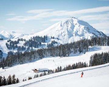 Hohe Salve vom Brixner Skigebiet aus