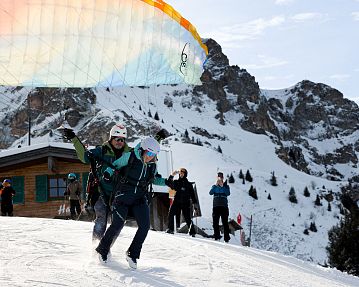 Paragleiten im Winter • Region St. Johann in Tirol