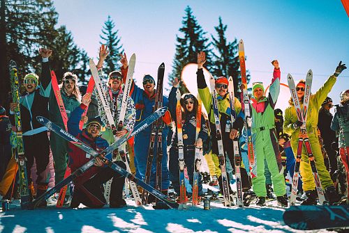 Retro Skitag in der Region Hohe Salve