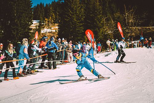 Retro Skitag in der Region Hohe Salve