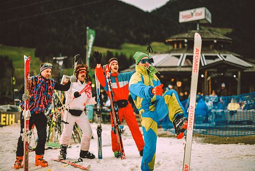 Retro Skitag in der Region Hohe Salve