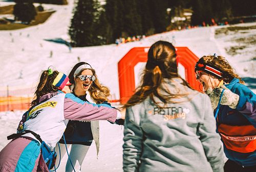 Retro Skitag in der Region Hohe Salve