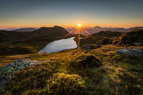 Sonnenaufgang beim Reinkarsee